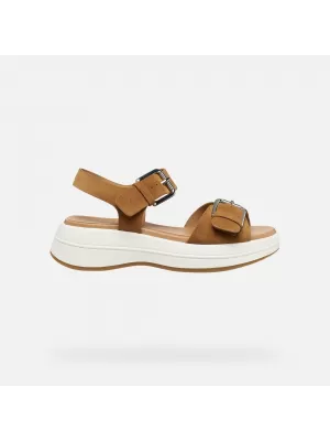 Dámské sandály GEOX SPHERICA ECUB-3 S G012854 HNĚDÁ