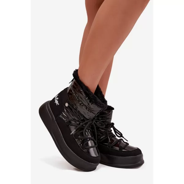 Dámské zimní boty LEE COOPER LCJ-25-3-3814 BLACK 