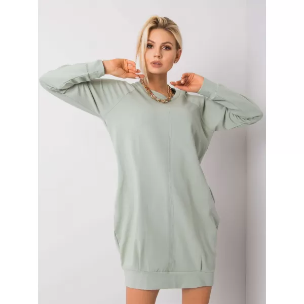  Dámské šaty BASIC FEEL GOOD RV-TU-5184.93P PISTACHIO 