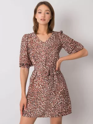 Dámské šaty LAKERTA LK-SK-508079.47P BROWN