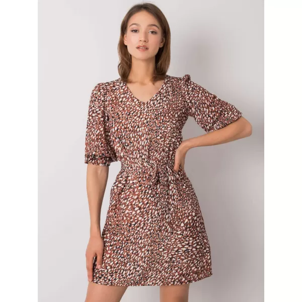  Dámské šaty LAKERTA LK-SK-508079.47P BROWN 