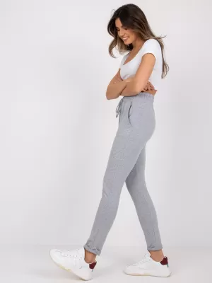 Dámské tepláky BASIC FEEL GOOD RV-DR-3698.05X GRAY