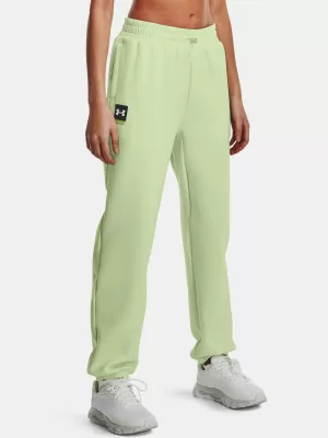 Dámské sportovní kalhoty UNDER ARMOUR SUMMIT KNIT PANT ZELENÁ