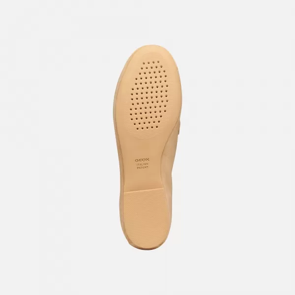  Dámské mokasíny GEOX NEW PALMARIA G012919 BÉŽOVÁ 