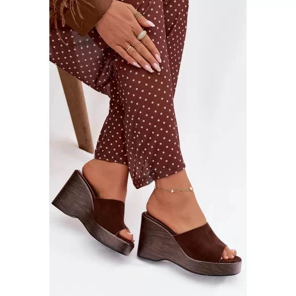  Dámské pantofle BOTO RAVELIA 41349 BROWN 