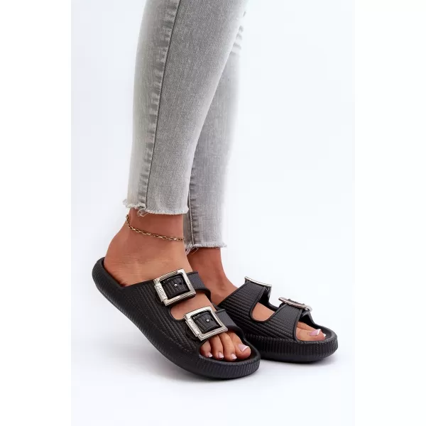 Dámské pantofle ZAXY LL285088 BLACK 