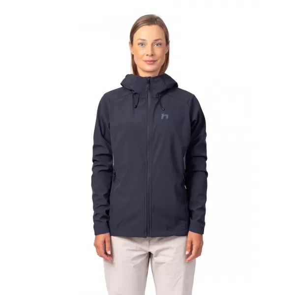  Dámská bunda HANNAH AIRY HOODY POLAR NIGHT/GRISAILLE 
