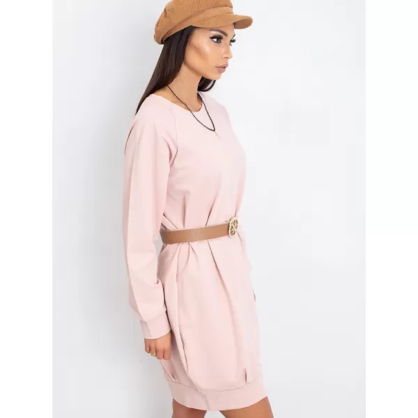  Dámské šaty BASIC FEEL GOOD RV-TU-5184.93P BRIGHT PINK 