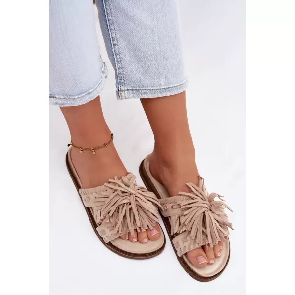  Dámské pantofle BOTO GLORINNA 41498 BEIGE 