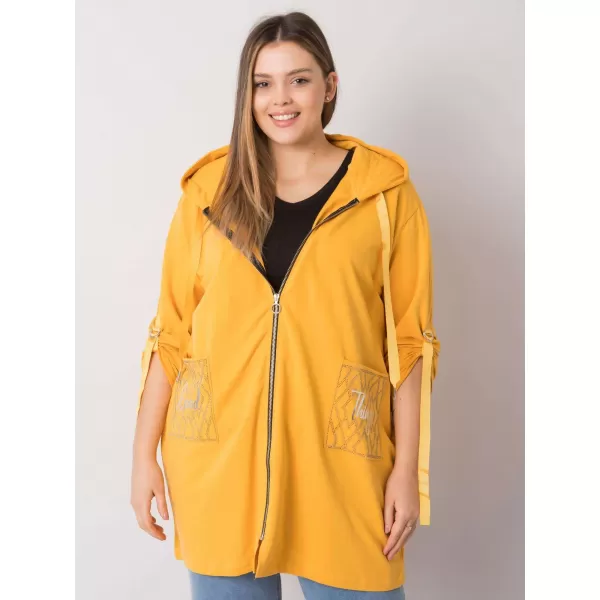  Dámská mikina RELEVANCE RV-BL-6795.84 DARK YELLOW 