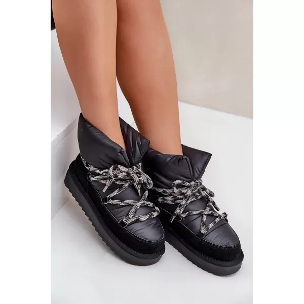  Dámské sněhule D.FRANKLIN DFSH375003 BLACK 