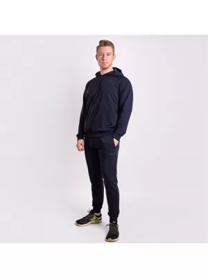 Pánská mikina PROGRESS SYMBOL HOODY ČERNÁ