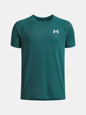 Chlapecké triko UNDER ARMOUR UA TECH 2.0 SS 1363284-338 ZELENÁ
