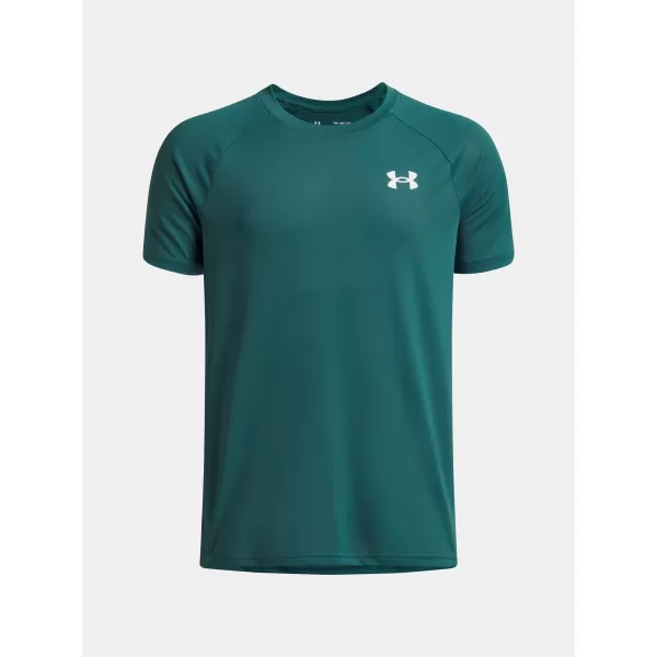  Chlapecké triko UNDER ARMOUR UA TECH 2.0 SS 1363284-338 ZELENÁ 