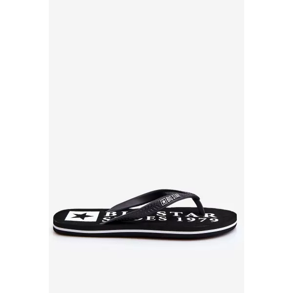  Pánské žabky BIG STAR LL174444 BLACK 