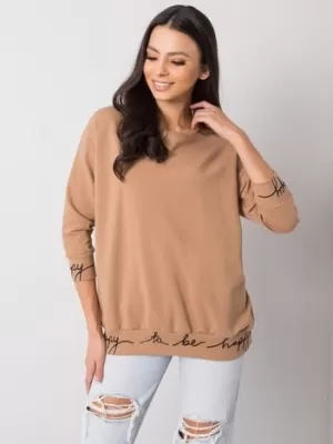 Dámská mikina RELEVANCE RV-BL-5978.06P CAMEL