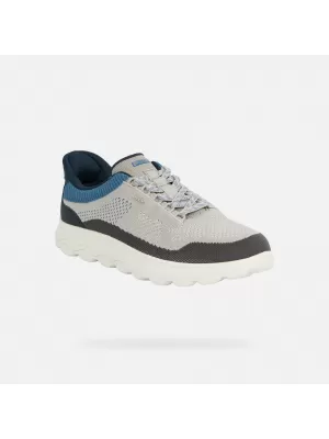 Pánské tenisky GEOX SPHERICA PLUS FAST IN G014664 ŠEDÁ