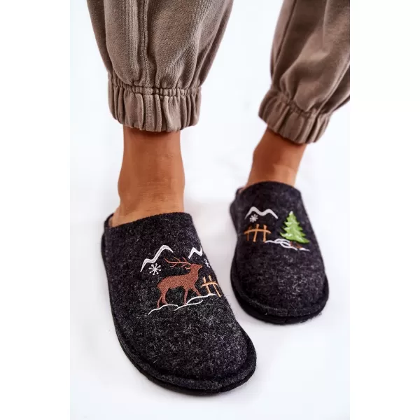  Dámské pantofle BIG STAR KK276018 BLACK/BEIGE 