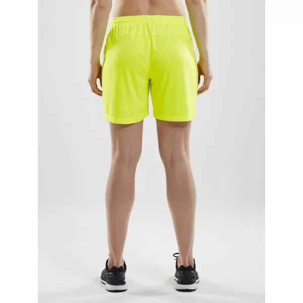  Dámské brankářské šortky CRAFT TW Squad Go GK Shorts W FLUO 