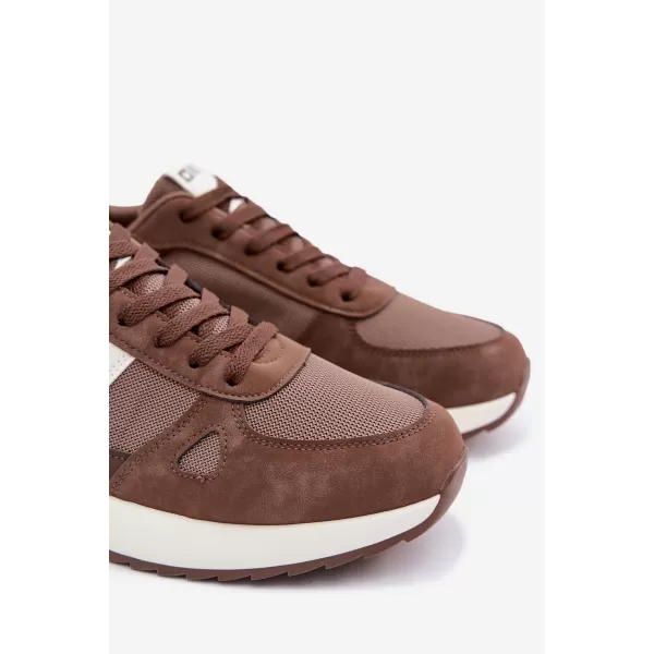  Pánské tenisky BIG STAR TT174353 BROWN/BEIGE 