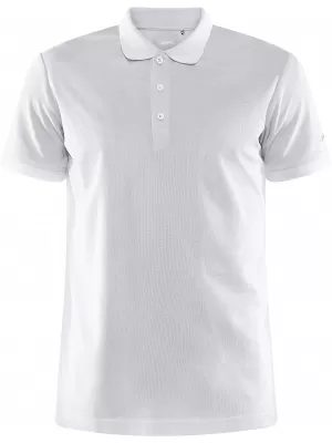 Pánské sportovní polo CRAFT Corp. CORE Unify Polo Shirt M BÍLÁ