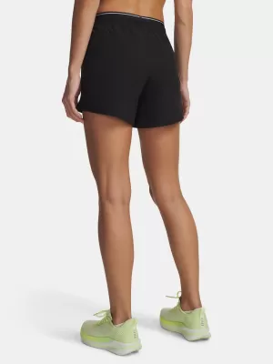 Dámské kraťasy UNDER ARMOUR UA VANISH WOVEN 5IN SHORTS 6009966-008 ČERNÁ