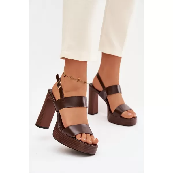  Dámské sandály BOTO HANELIA 41462 BROWN 