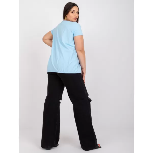  Dámské triko BASIC FEEL GOOD RV-TS-6320.85P LIGHT BLUE 