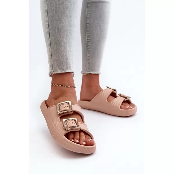  Dámské žabky ZAXY LL285087 BEIGE 