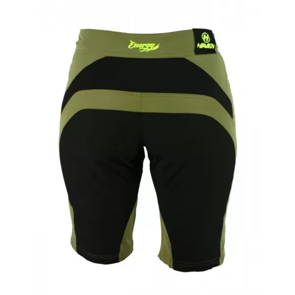  Dámské kraťasy HAVEN ENERGY CYKLOVLOŽKOU KHAKI/ŽLUTÁ 