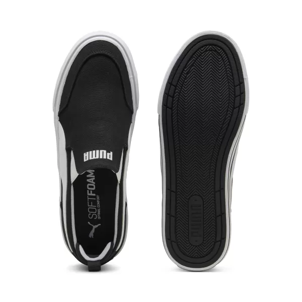 Boty PUMA COURT CLASSIC VULC SLIPON 400216_02 PUMA BLACK/PUMA WHITE 