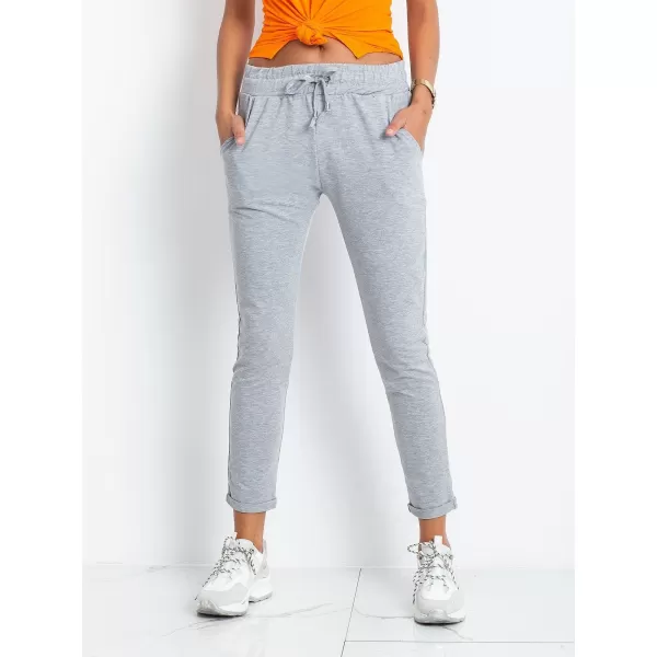  Dámské tepláky BASIC FEEL GOOD RV-DR-3698.05X GRAY 