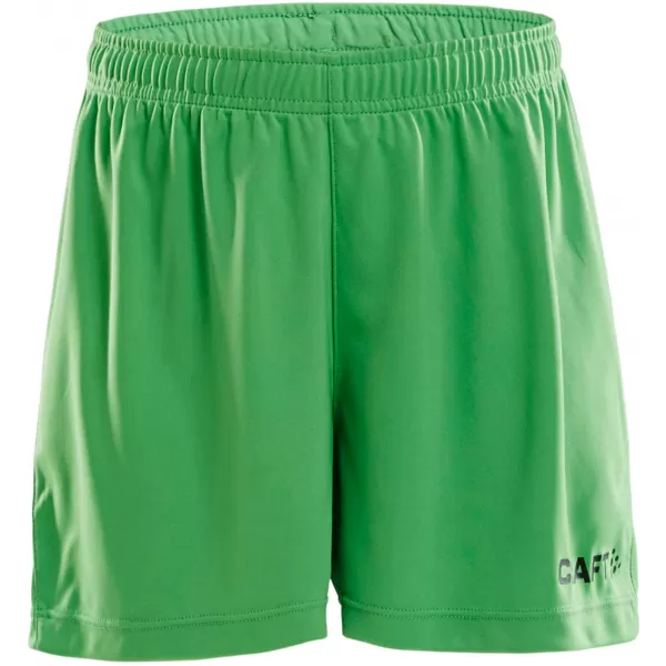  Dětské brankářské šortky CRAFT TW Squad Go GK Shorts Jr ŘEMESLNÁ ZELENÁ 