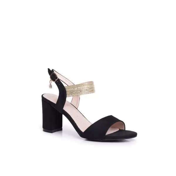  Dámské sandály S.BARSKI ENJOY BLACK 