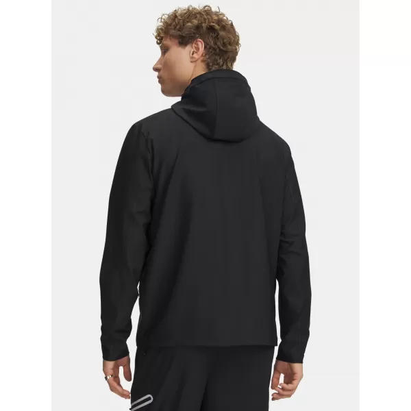  Pánská bunda UNDER ARMOUR UA UNSTOPPABLE WOVEN JACKET ČERNÁ 