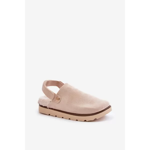  Dámské pantofle BOTO LINNEOLA 34719 BEIGE 