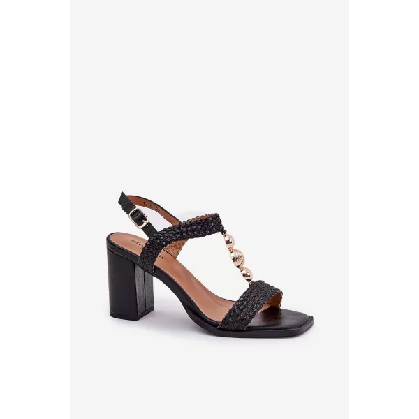  Dámské sandály BOTO ANNAVIEL 36045 BLACK 