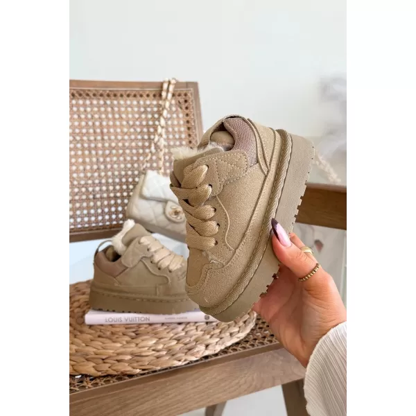  Dětské tenisky BOTO MIREEN 40256 BEIGE 