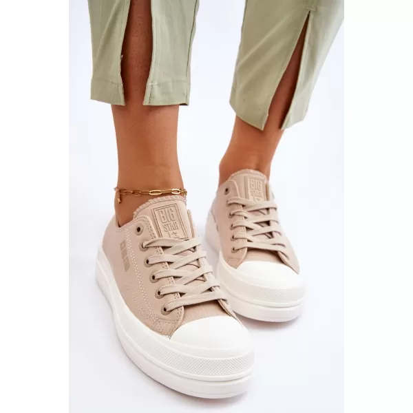  Dámské tenisky BIG STAR LL274969 BEIGE 