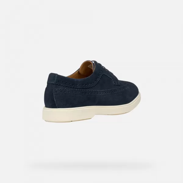  Pánské tenisky GEOX SPHERICA EC17 G014398 TMAVĚ MODRÁ 