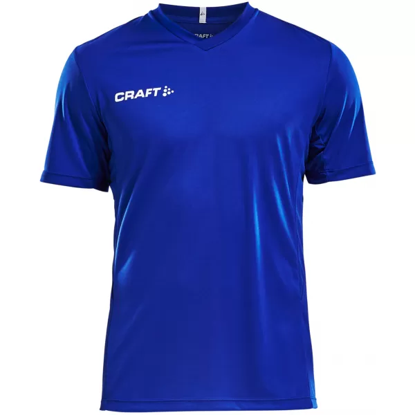  Pánské sportovní tričko s výstřihem do V CRAFT TW Squad Go Jersey Solid M KLUBOVÁ KOBALTOVÁ 