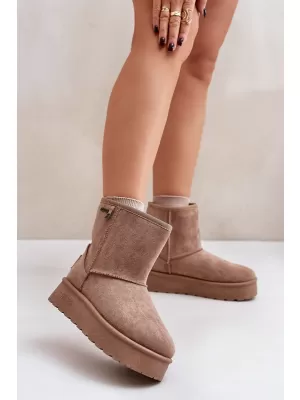 Dámské boty BIG STAR OO274A097 BEIGE
