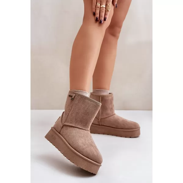  Dámské boty BIG STAR OO274A097 BEIGE 
