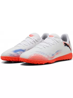 Boty PUMA FUTURE 8 PLAY TT 108605-01 WHITE/PUMA BLACK/GLOWING RED