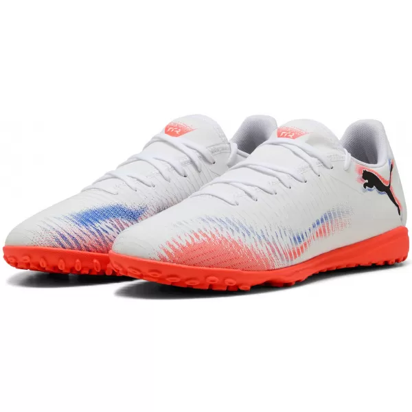  Boty PUMA FUTURE 8 PLAY TT 108605-01 WHITE/PUMA BLACK/GLOWING RED 