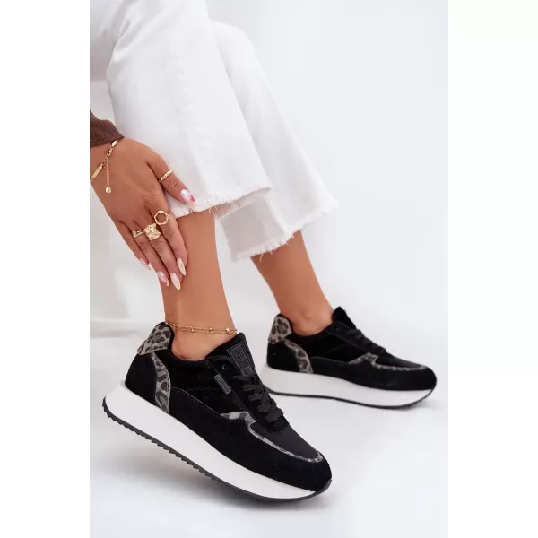  Dámské boty BIG STAR OO274A312 BLACK 