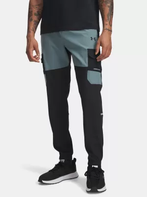 Pánské sportovní kalhoty UNDER ARMOUR UA TECH UTILITY WOVEN PANT 6004966-002 ČERNÁ