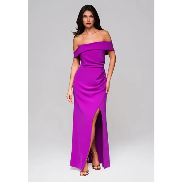  Dámské šaty LARICA LA-OM-DLR232 VIOLET 