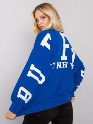 Dámská mikina EX MODA EM-BL-710.14 COBALT