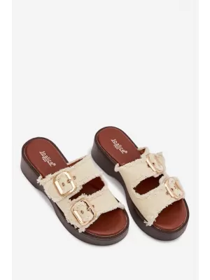 Dámské pantofle BOTO RENELISSE 41325 BEIGE